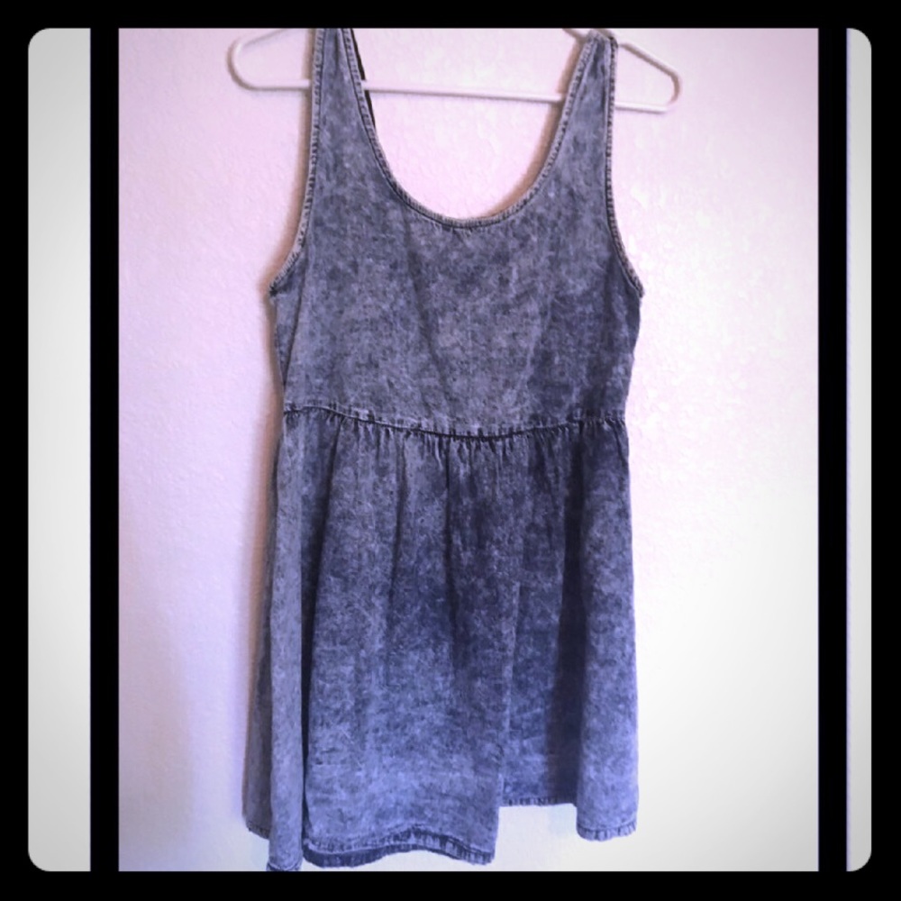 Denim Babydoll Dress